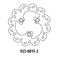 Brzdový kotúč GOLDFREN 925-001F-2 predné 180 mm