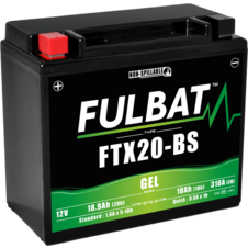 Gelový akumulátor FULBAT FTX20-BS GEL