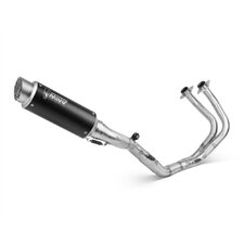 Výfuk kompletný 2x1 MIVV GPpro K.044.LXBP čierna nerezová oceľ