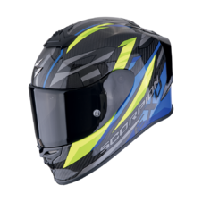 Scorpion prilba EXO-R1 EVO Carbon AIR - Runner / Black-Blue-Neon