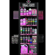 Single LED Stand MUC-OFF 20898 (Pack 2 of 2) (Shelves/base/headers/back braces/fixings/caution label)