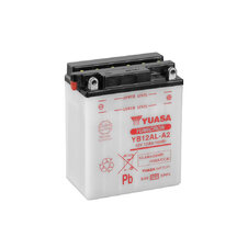 Yumicron battery with acid YUASA YB12AL-A2