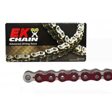 QX-krúžková reťaz -Made in JAPAN EK 520 SRX2 1 L metalická červená