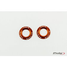 Krúžky pre posúvače nápravy PUIG PHB19 20271T hliník oranžová