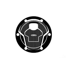 Ochranné nálepky na viečko nádrže PUIG NAKED 6297U sivá