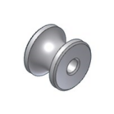 Obmedzovacia podložka MIVV 50.SS.055.1 Ø30X25 FORO Ø8,5