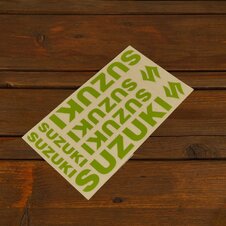 Set nálepiek - Suzuki 1