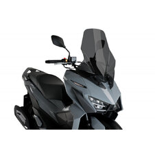 Plexi na motorku PUIG V-TECH LINE TOURING 21534F tmavá dymová