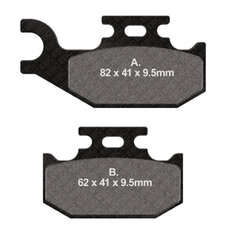 Brzdové obloženie EBC FA428TT