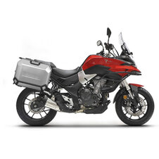 Kompletná sada bočných hliníkových kufrov SHAD TERRA,  47/47 litrový bočné kufre, vrátane montážnej sady SHAD Voge 500DS / 500DSX