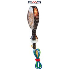 Blinker RMS 246480160 Karbonový vzhľad , priehľadné sklo Homologácia