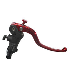 Radial brake master cylinder ACCOSSATO 19 x 20 with fixed lever,red