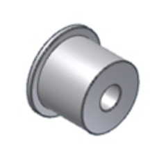 Kefovaný hliník MIVV 50.73.290.1 Ø30/24,5 hole Ø8,5 H21