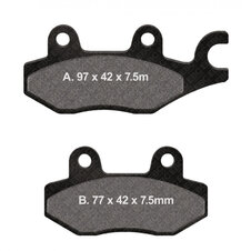 Brzdové obloženie EBC MXS165