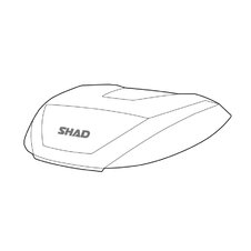 Kryt SHAD SH59X D1B59T0R hliník