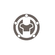 Ochranné nálepky na viečko nádrže PUIG X-TREME 9966C karbónový vzhľad