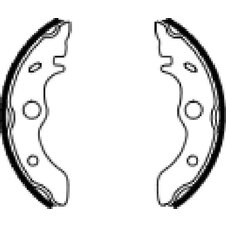 Brzdové čeľuste FERODO 225129227