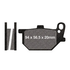 Brzdové obloženie EBC FA061V