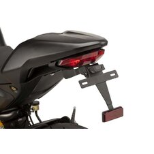 Nastaviteľný držiak ŠPZ PUIG 9496N čierna