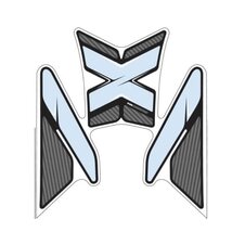 Tank pad PUIG SPECIFIC 9303C karbónový vzhľad s bočnou časťou