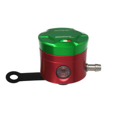 Nádržka na  brzdovú kvapalinu ACCOSSATO CNC-worked straight bracket included zelená