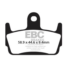 Brzdové obloženie EBC SFA234