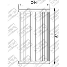 Olejový filter CHAMPION COF462 100609375