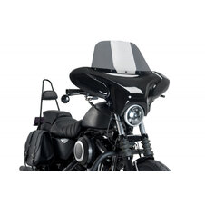 Plexi na motorku CUSTOMACCES BATWING EH0009H dymové